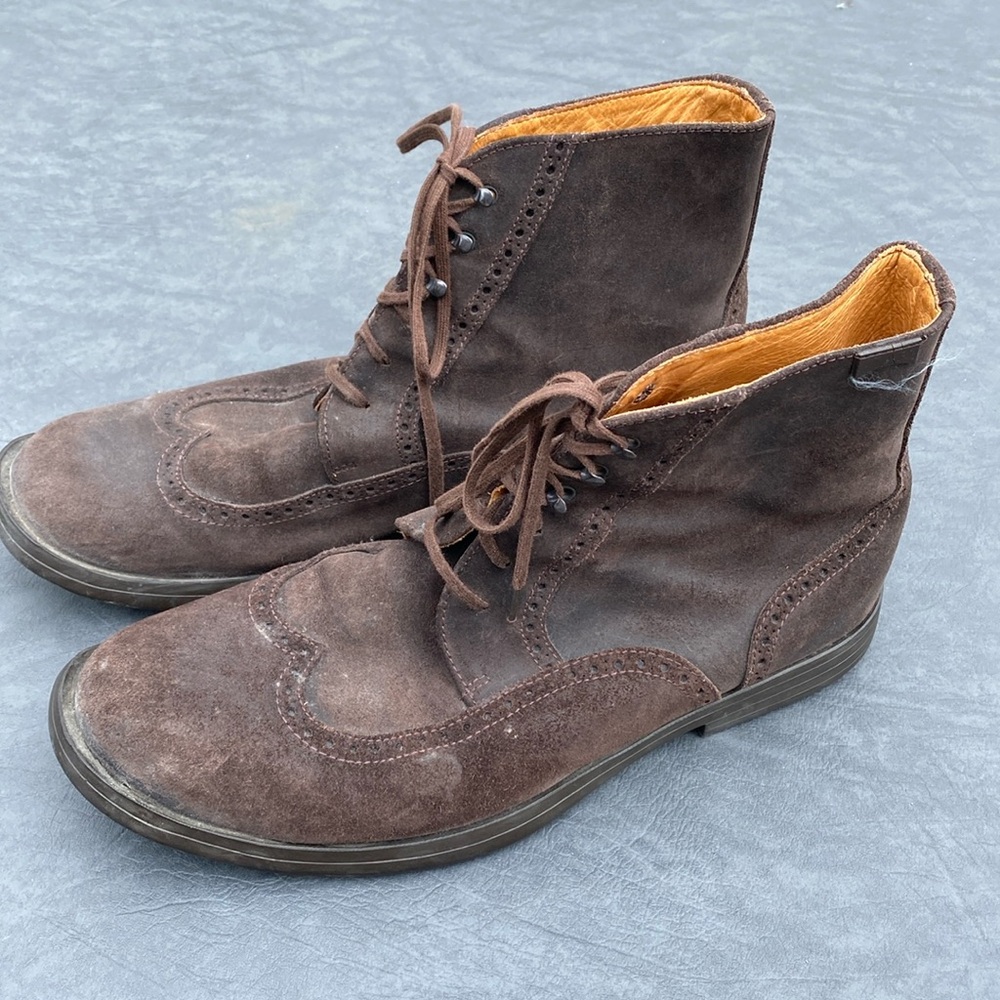 Camper Suede Leather Boots